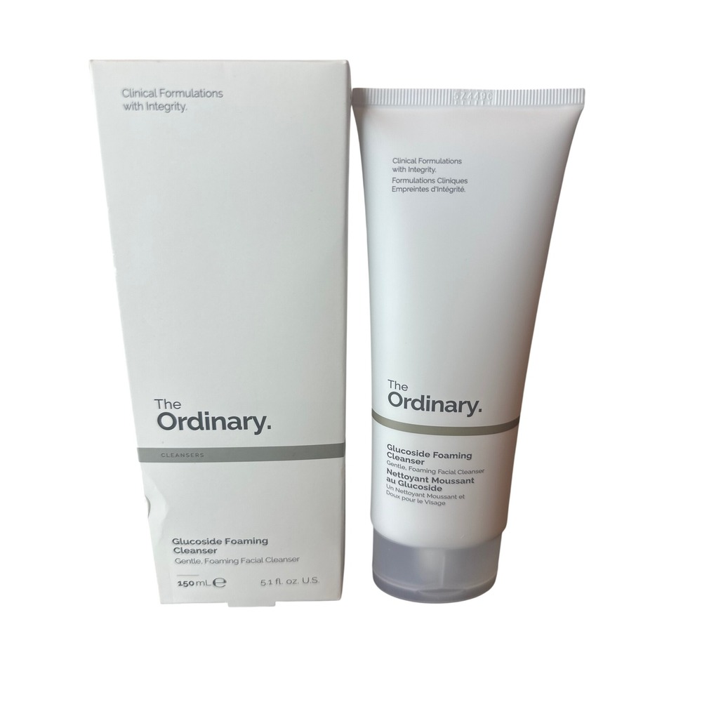 The Ordinary Glucoside Foaming Cleanser 150ml Gentle Facial Wash NIB